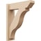 Ekena Millwork 5 1/2-in W x 18-in D x 22-in H Funston Slat Rough Cedar Woodgrain TimberThane Outlooker, Primed Tan OUTUR055X18X22FST24RCPR - alternate 1